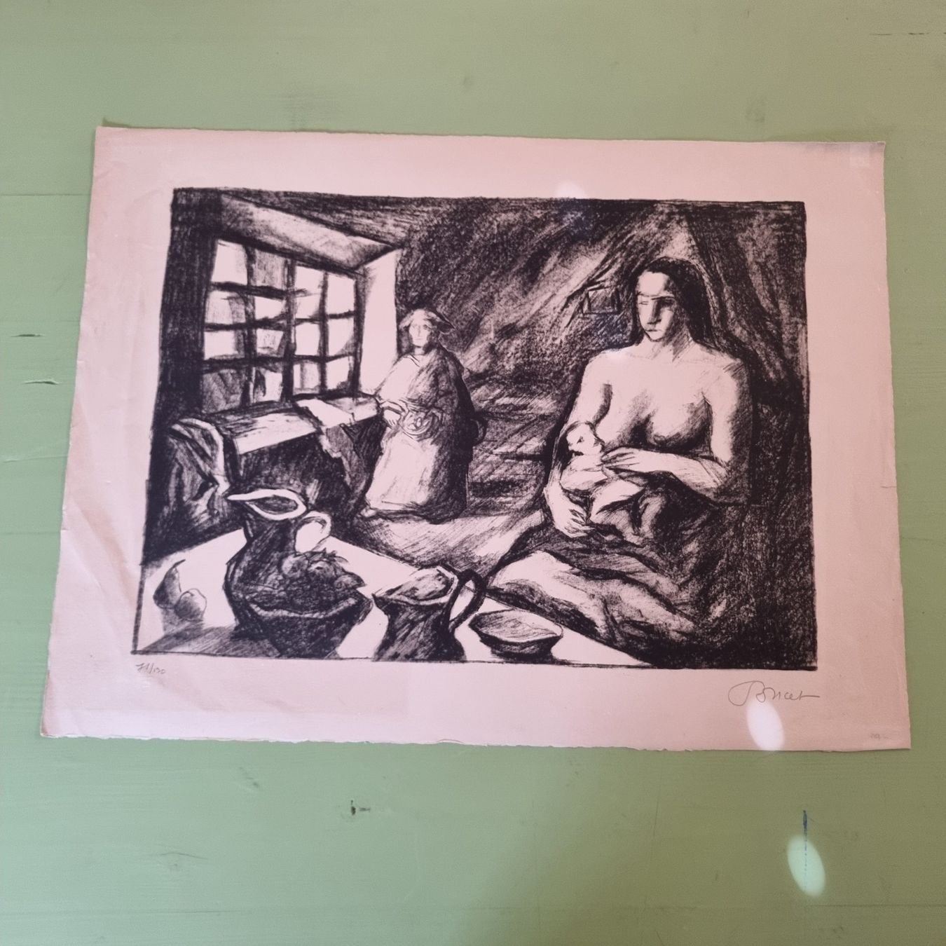 Grafica & Litografie: Marcel Pontec Litho, Sammlung, Auflösung, Schnäppchen – Usato da Kollbrunn venduto da AKM-ART