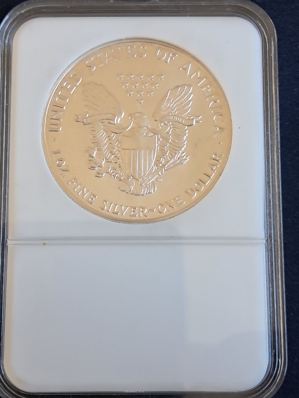 Toutes les monnaies: Silbermuenze American Eagle 1 Dollar 1987  – D'occasion à Diegten par mar_2w8m 1