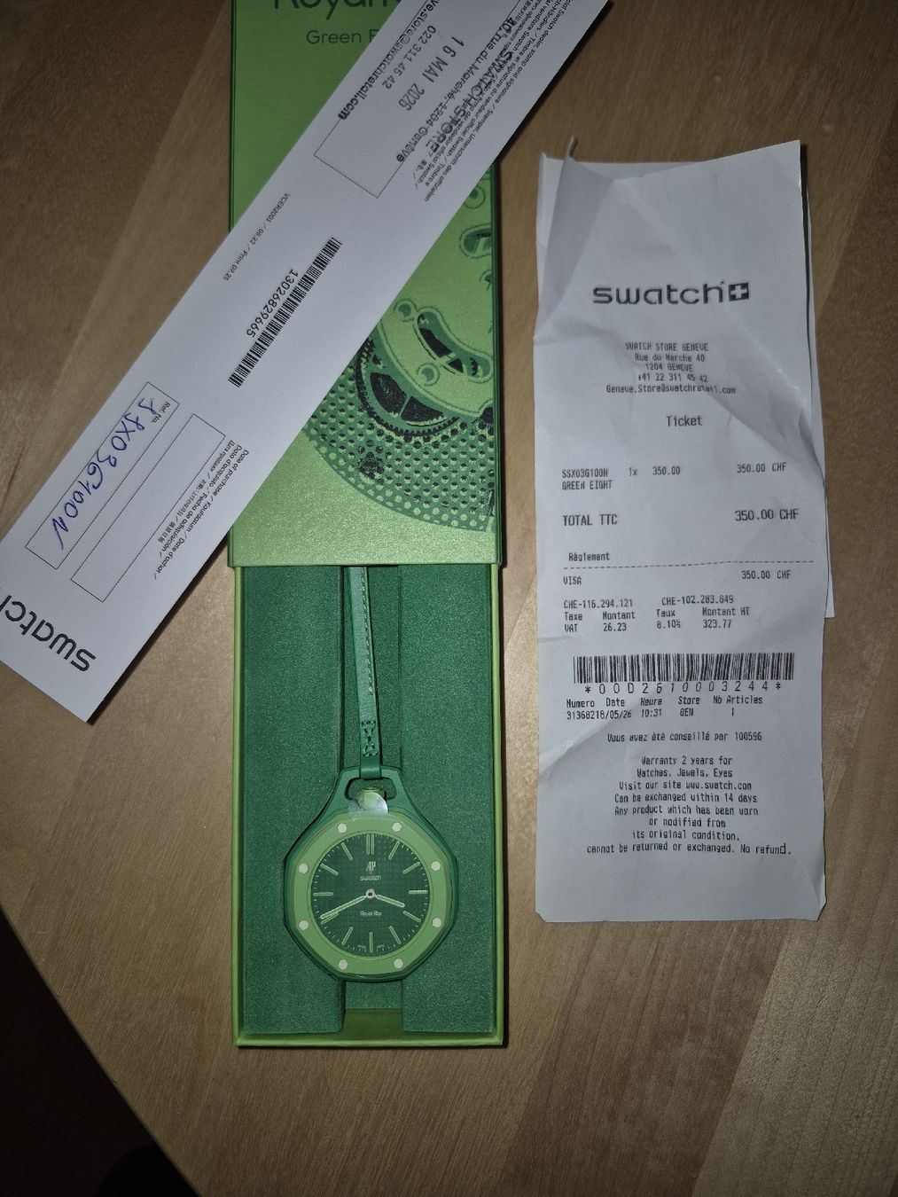 Swatch Orologi: Swatch Pop AP / Audemart Piguet – Nuovo e nell'imballaggio originale da Genève venduto da luc_sk58 2