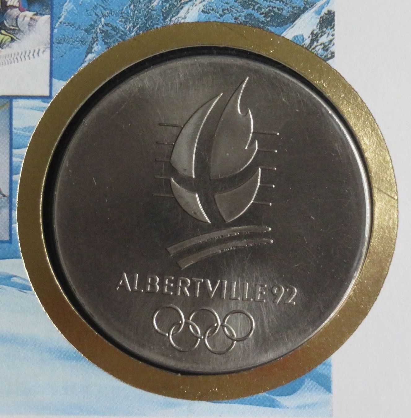 Tutti i francobolli: Olympiabriefe von Albertville 1992 – Nuovo (secondo la descrizione) da Lachen SZ venduto da peace0 4