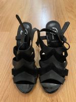 Schwarze Bata High Heels Sandalen, Gr. 36