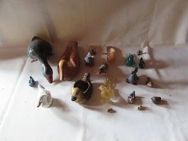 Figurines d'oiseaux décoratives vintage - Lot varié!