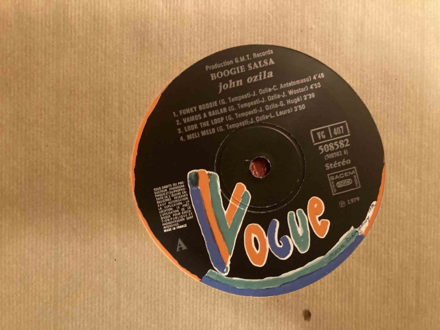 Schallplatten: John Ozila "Boogie Salsa", rare Funk LP 1979 – Gebraucht aus Luzern von Needful_Things 3