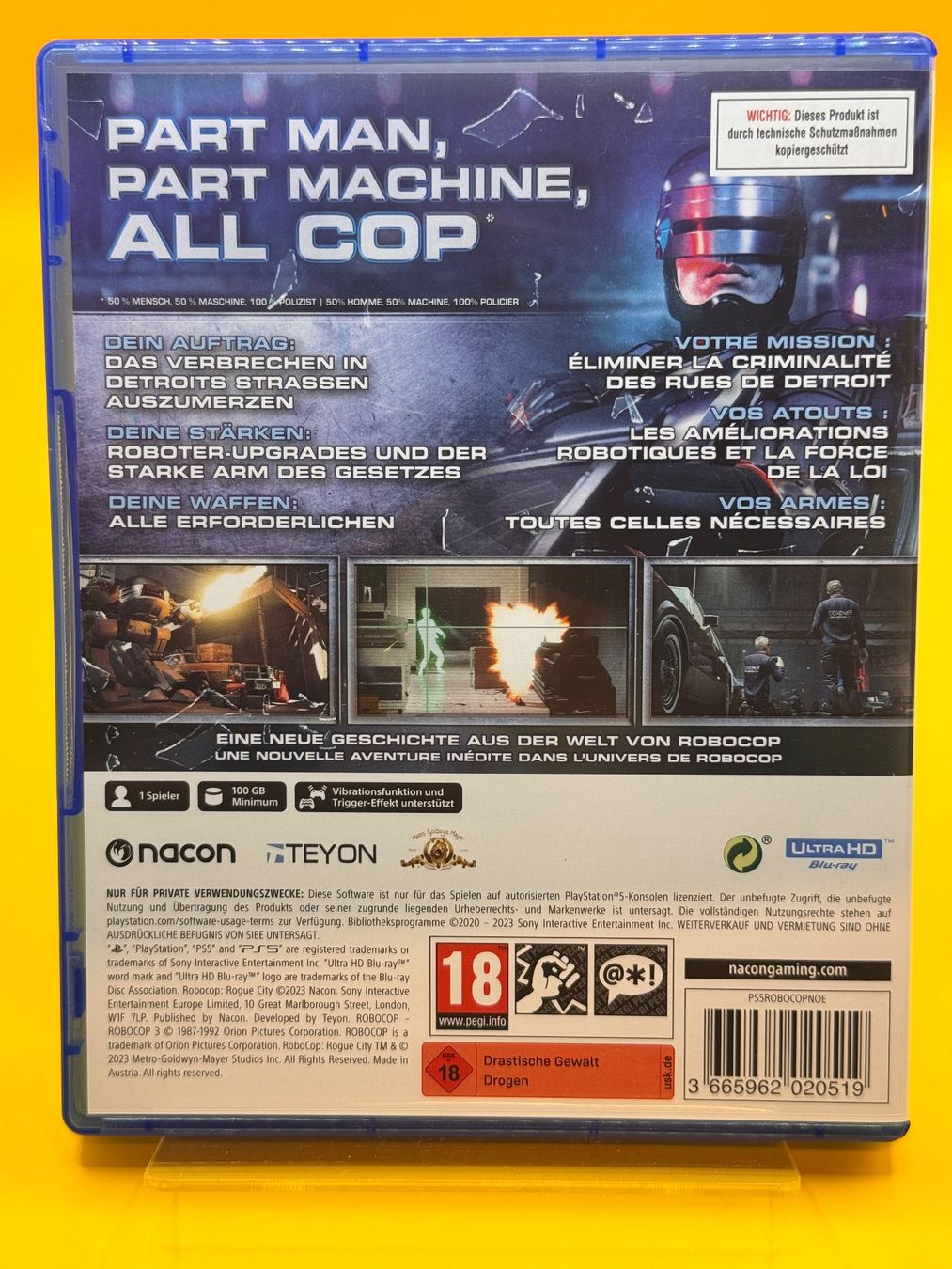 Sony Giochi: RoboCop: Rogue City - PS5 – Usato da Oberwil b. Zug venduto da silver2024 1