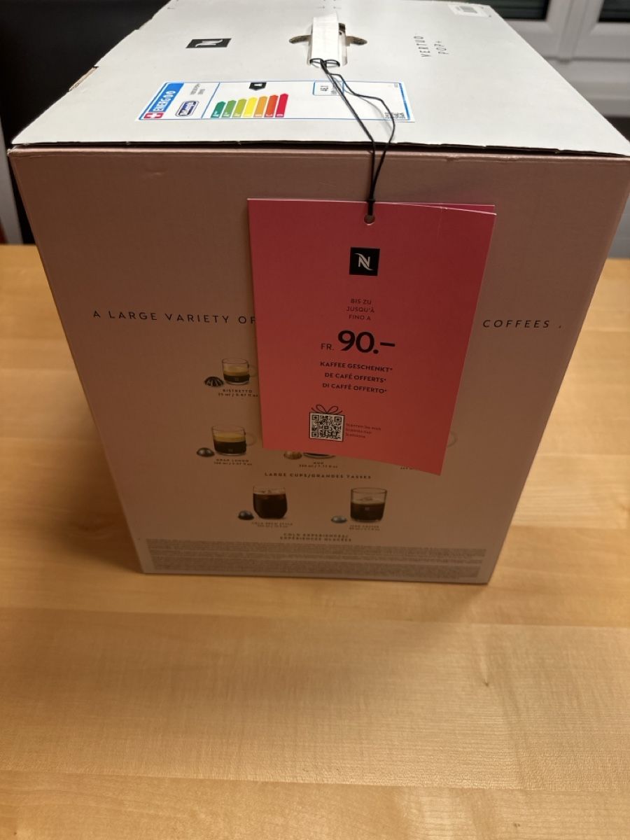 Nespresso Kaffeemaschinen & Espressomaschinen: Nespresso Vertuo Pop+ Kaffeemaschine neu – Neu und originalverpackt aus Oensingen von Swisswarrior97 1