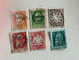 SALE ! Lot Bayern Briefmarken ab 1 CHF (Gratis-Versand)