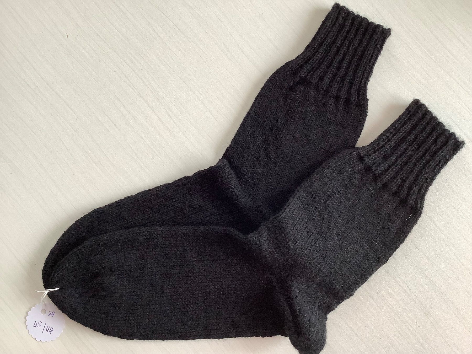 Calze: Handgestrickte Socken Gr. 43/44 – Nuovo (secondo la descrizione) da Lichtensteig venduto da Buemo