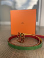 Ceinture vintage Hermès réversible taille 75