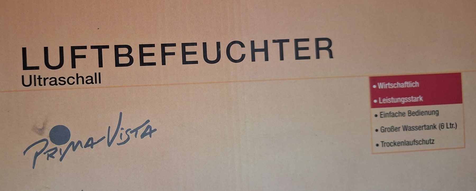 Umidificatori d'aria: Luftbefeuchter PrymaVista – Nuovo e nell'imballaggio originale da Buchs ZH venduto da mebu18 5
