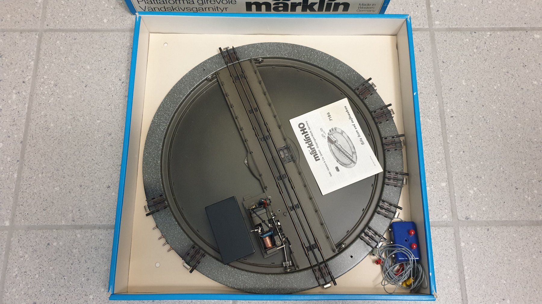Märklin Trains électriques: Märklin Drehscheiben-Ganritur 7186 – D'occasion à Stäfa par Supertramp73 4