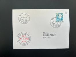 Valens Erstagbrief-Werbe-Stempel  (M893)