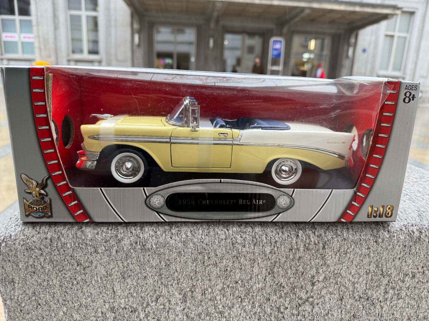 Road Signature 1/18 - Chevrolet Bel Air Verte 1956