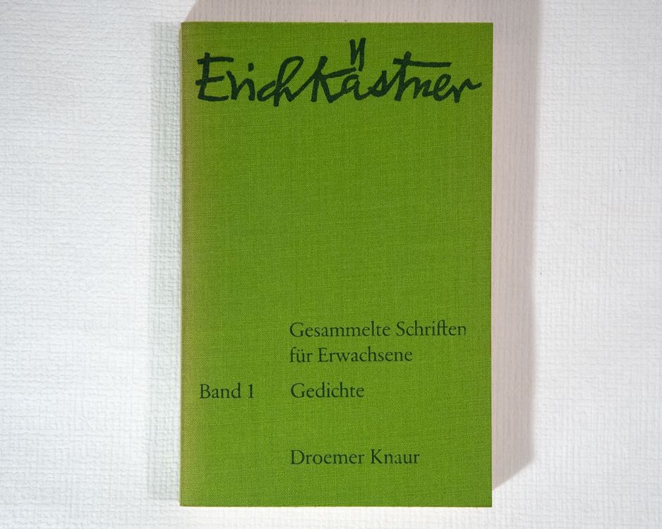 Erich Kästner Gesammelte Schriften für Erwachsene - 8 Bände 3