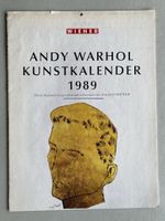 Andy Warhol Kunstkalender 1989 Wiener Zeitschrift Rar