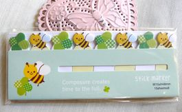 ♥ BUSY BEE Biene abeilles  Post-it  Klebezettel  Marque-page