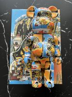 BE@RBRICK Jean-Michel Basquiat 100% & 400% Original mit Box