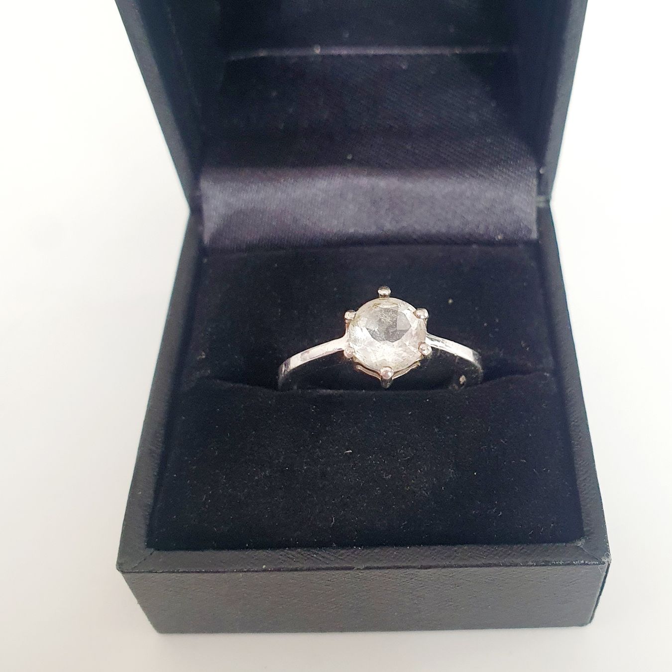 Ringe: Silber Ring, Damenring 925 mit ein Stein, Grösse 17.8mm – Gebraucht aus Kreuzlingen von Wunderkiste123 4