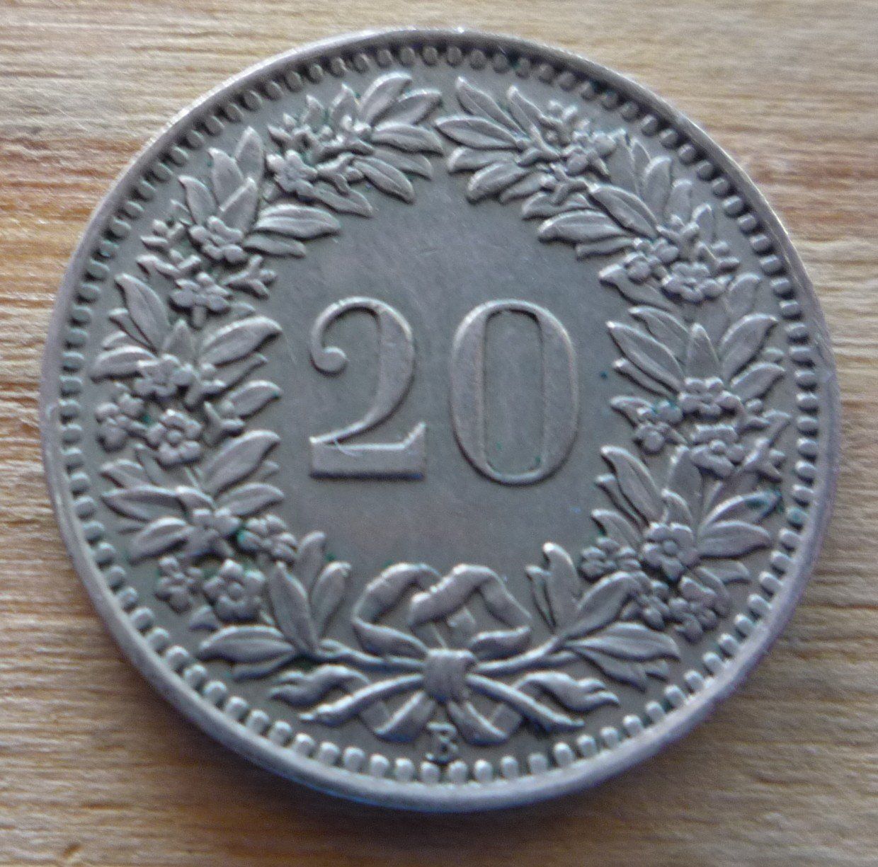 Toutes les monnaies: 20 Rappen 1943 – D'occasion à Rieden SG par Brockehuesli 1
