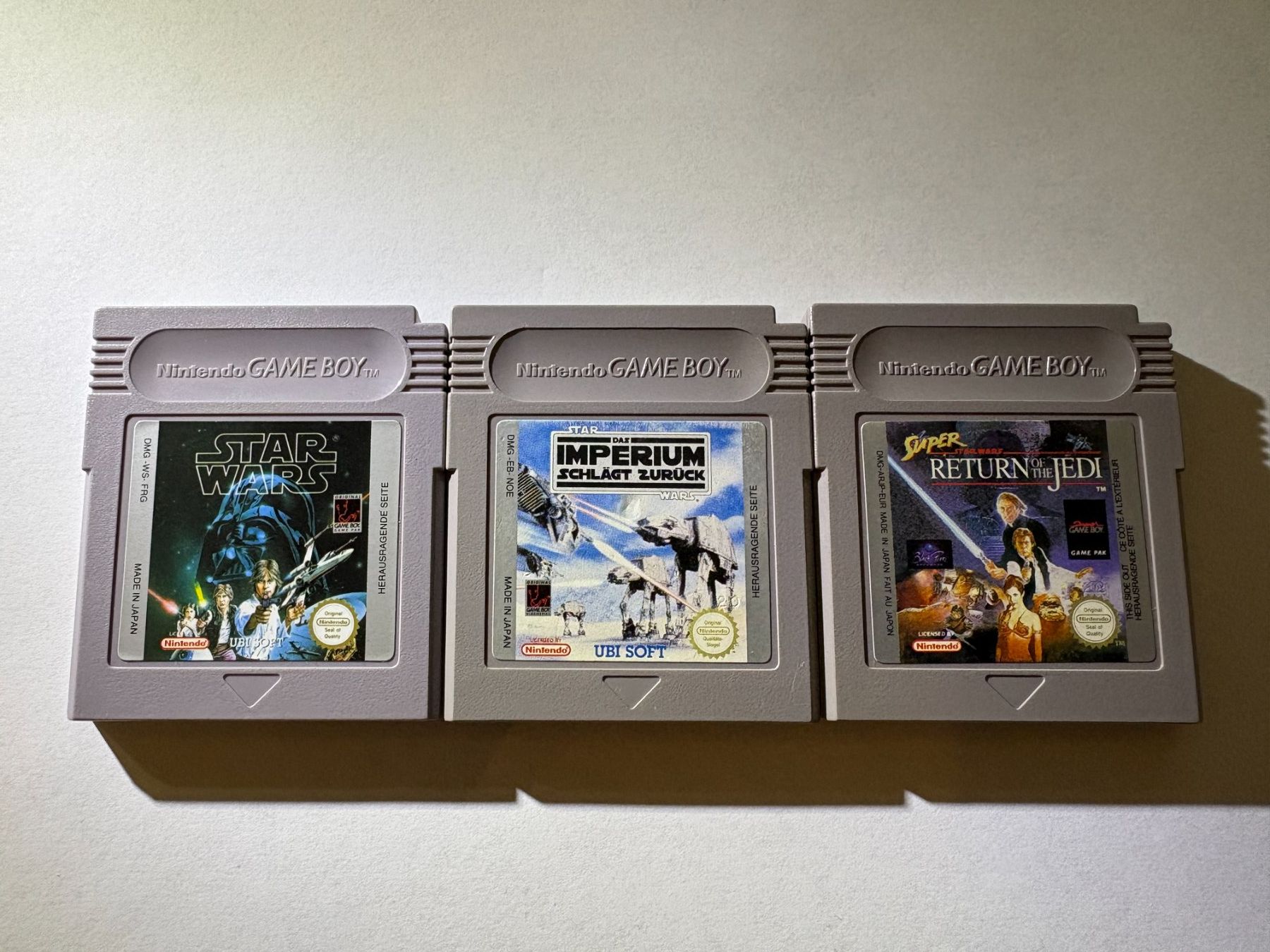 Nintendo Spiele: Star Wars Set - Nintendo Game Boy - FRG/NOE/EUR Module – Gebraucht aus Zürich von VintagePalace