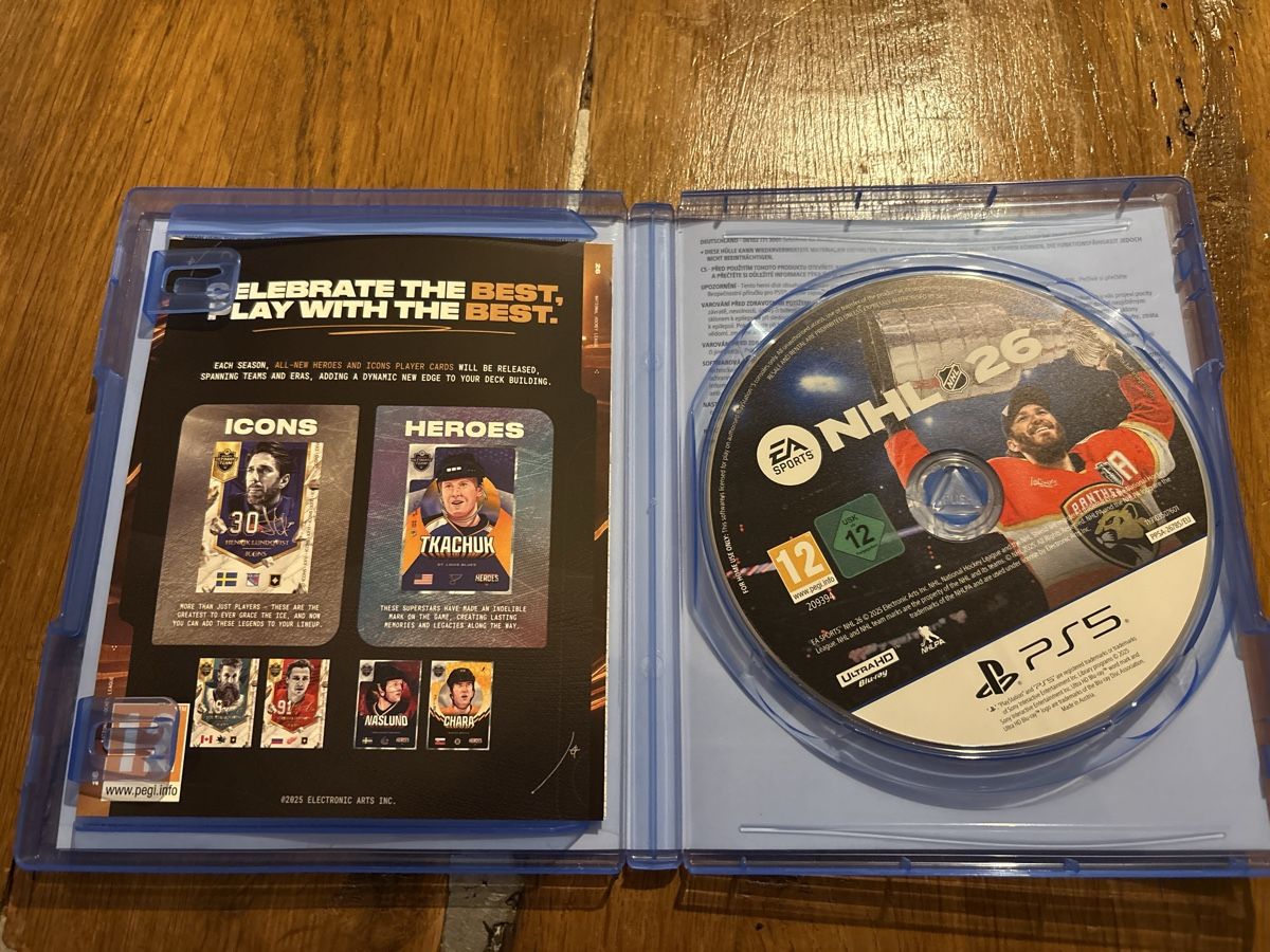 Sony Spiele: NHL 26 PS5 – Gebraucht aus Zürich von dieghe 2