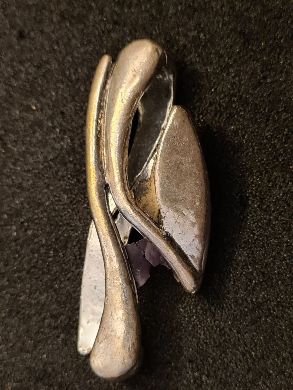 Ciondoli: Modeschmuck Anhänger Silbrig Auch  Für Leder oder Kautschuk – Usato da Amriswil venduto da used2use