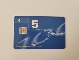 Telefonkarte Malta