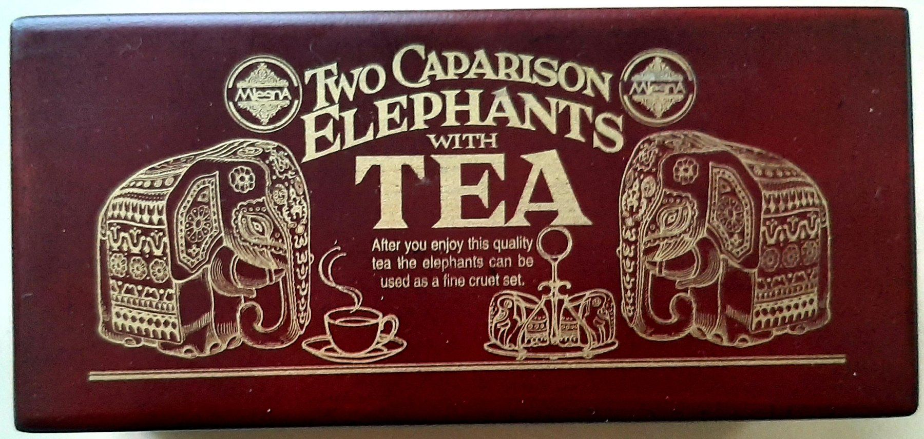 Tutte le decorazioni: 2 éléphants avec thé – Usato da Montet (Glâne) venduto da Koada2 1