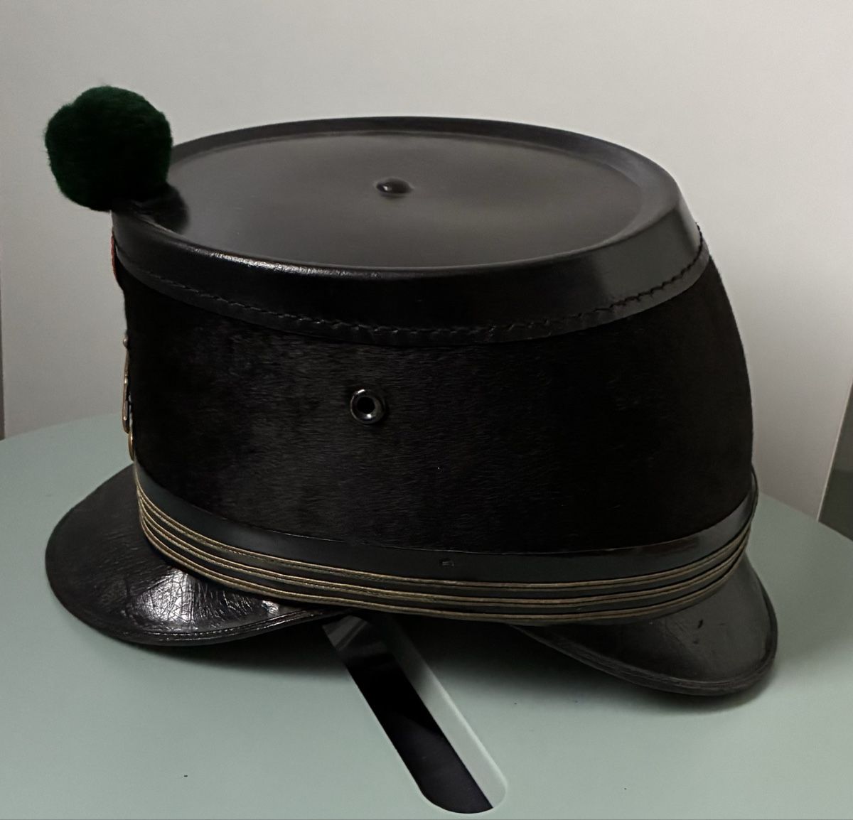 Schweizer Armee Uniformi: Tschako 1898 Bern – Usato da Gutenswil venduto da Antiques77 3