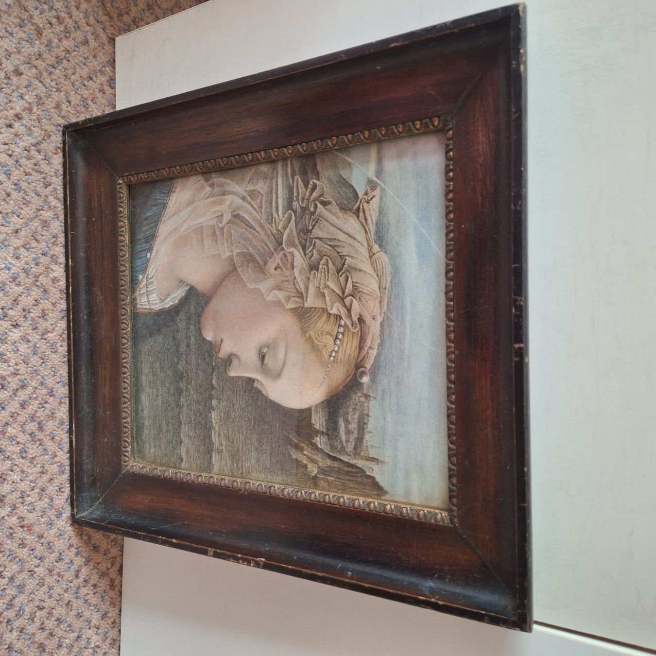 Poster & Bilder: Bild  mit altem Holzrahmen, Madonna – Gebraucht aus Winterthur von Goldpipau 9