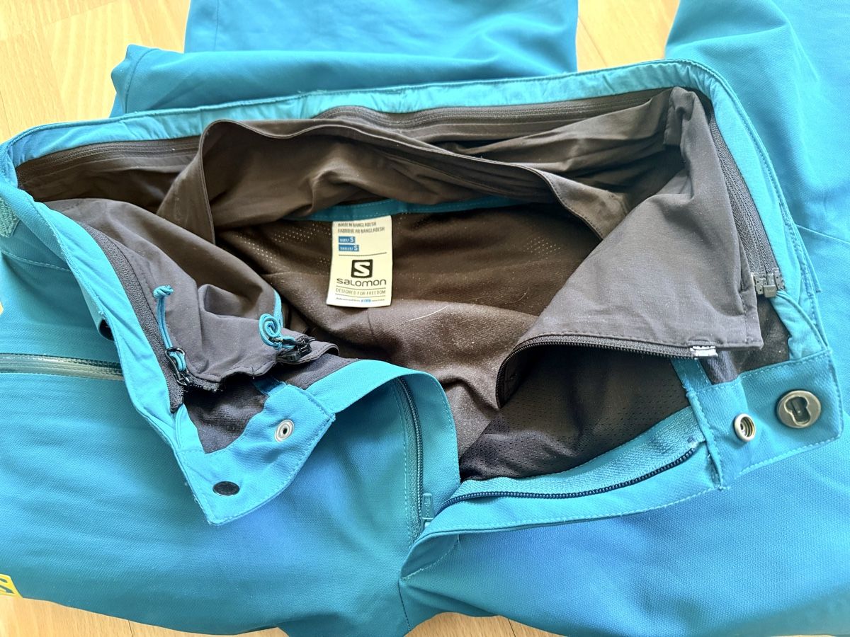 Salomon Pantaloni: Salomon Skihose, Gr. S, Blau – Usato da Davos Platz venduto da suz_npk9 1