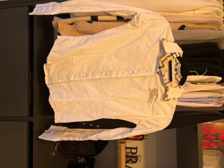 Burberry Hemd Weiss Gr.xsEmbellished Horseferry Print Som...