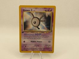 Unown K 1st Edition Neo Revelation  | NM-MINT | POKEMON