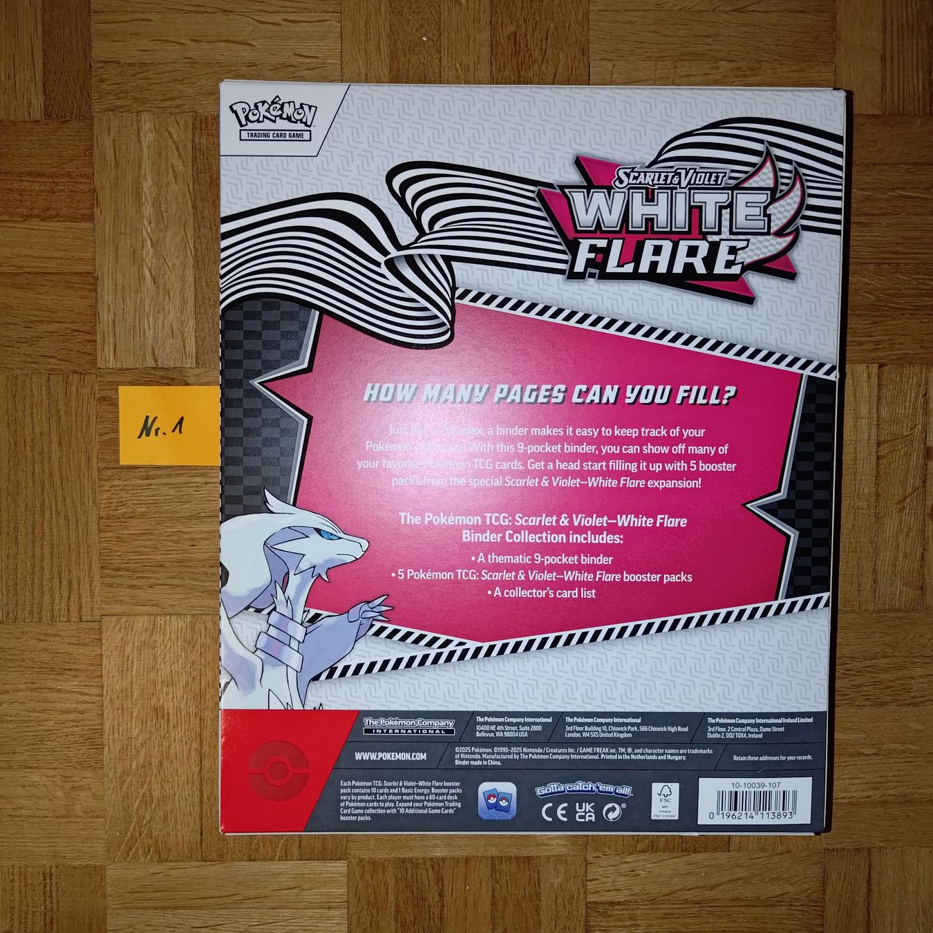 Pokémon Carte collezionabili: 🇺🇲 White Flare Binder Collection – Nuovo (secondo la descrizione) da Basel venduto da KilluahZ 1