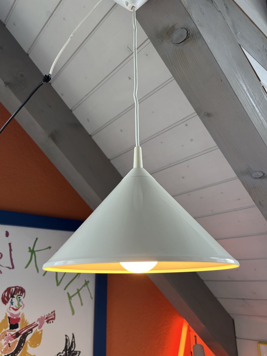 Lampadari & plafoniere: Vintage  Hängelampe. Creme 80er – Usato da Stans venduto da Bridges_Vintage 2