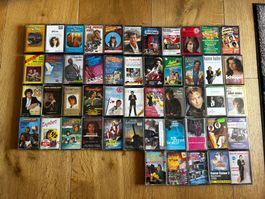 Kassetten 49 MC Schlager und Welt, teils selten