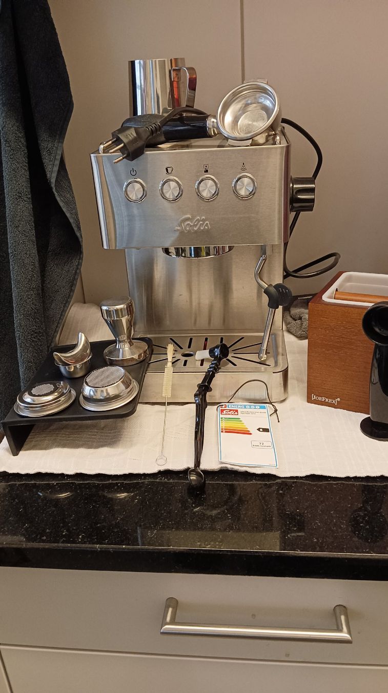 Solis Kaffeemaschinen & Espressomaschinen: Siebträger Espresso Maschine von Solis – Gebraucht aus Basel von bib_pcc2