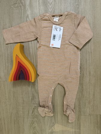 Neu Lilano Wolle/Seide Strampler Grösse 62