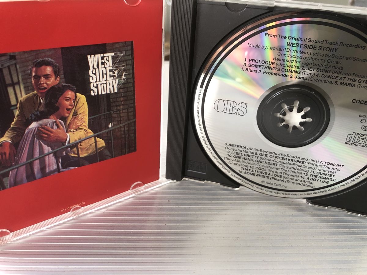 CD: West Side Story Original Soundtrack CD gebraucht – Usato da Flaach venduto da rubo7 2