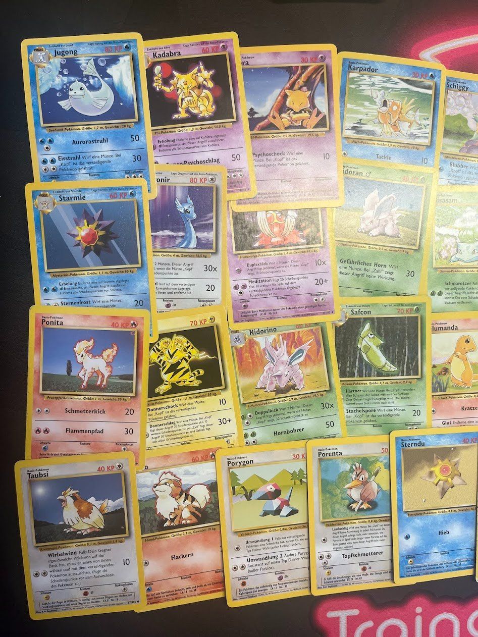 Pokémon Sammelbilder & Trading cards: Pokemon -   Base set 66 Verschiedene Karten , Vintage – Gebraucht aus schaan von Schokoloco 1