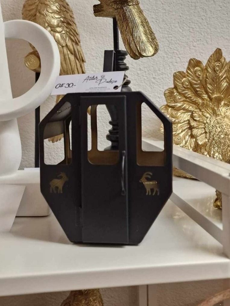 Laternen: Laterne Gondel noire (mini) – Neu und originalverpackt aus Schaffhausen von AtelierPudesco 3