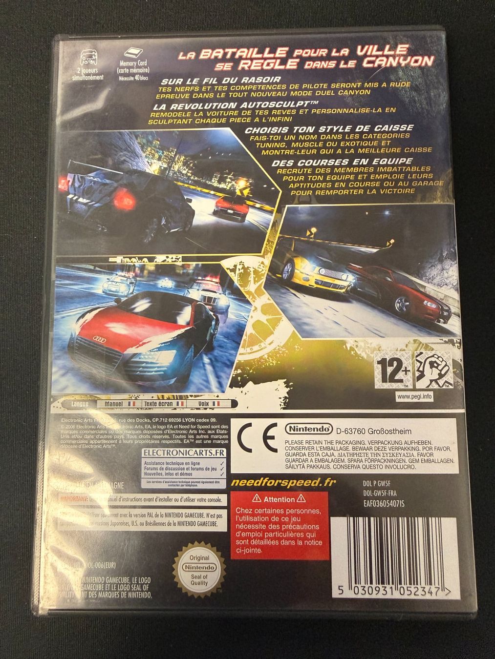 Nintendo Giochi: Need For Speed Carbon - Nintendo gamecube – Usato da Pont-de-la-Morge venduto da Darfal 2