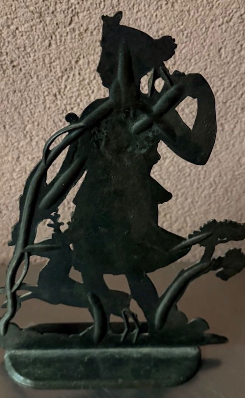 Sculture & Statue: Bronze Figur Skulptur Artemis mit Hirsch und Baum – Usato da Deitingen venduto da Himhip 1