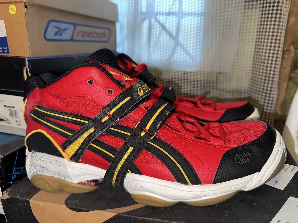 Asics Scarpe da uomo: Herren Volleyball Asics Gel Cyberzero Gr. 45 – Nuovo (secondo la descrizione) da Uetikon am See venduto da StellaZH86