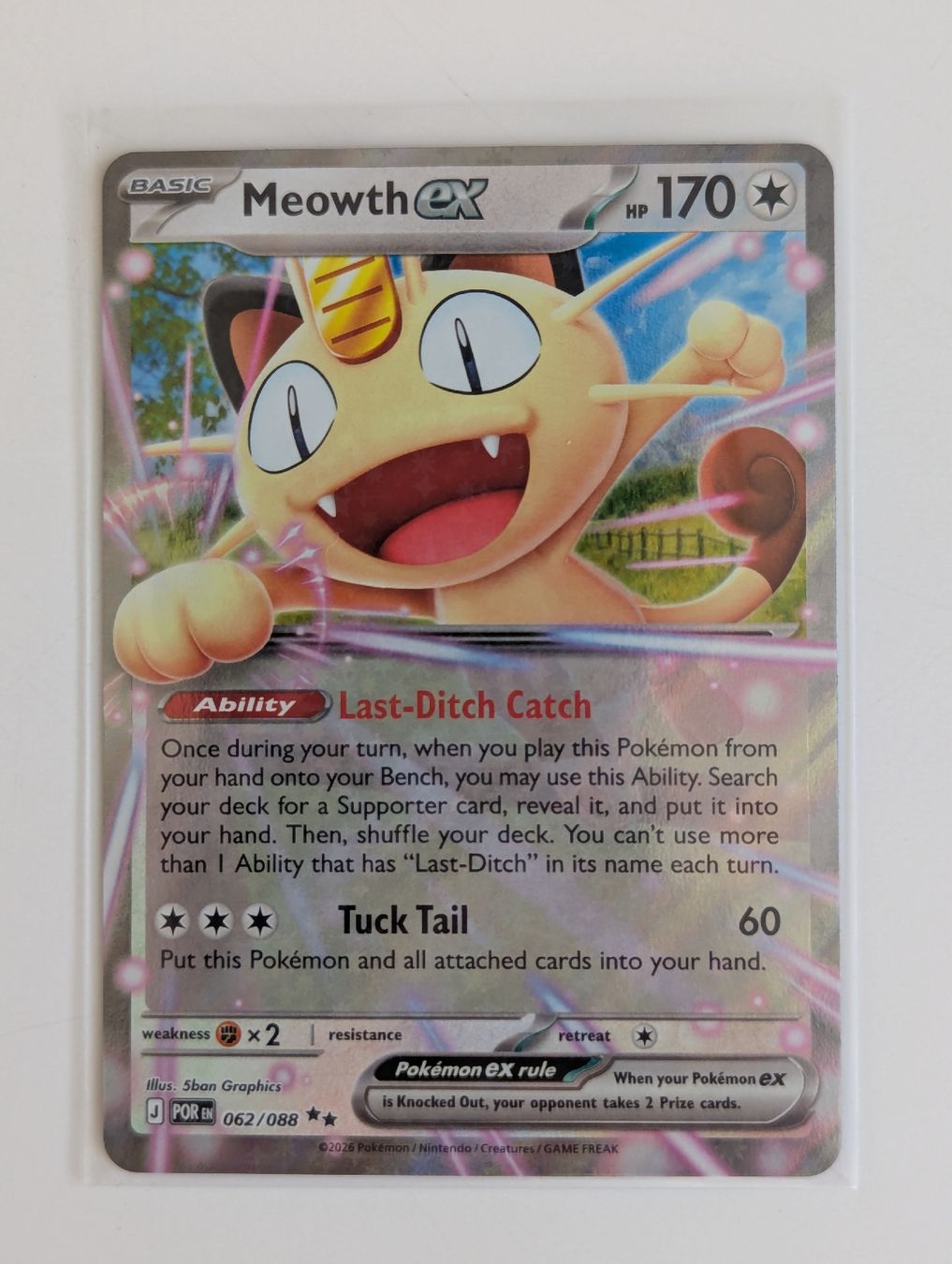 Pokémon Carte collezionabili: Meowth EX - 62/88 - Perfect Order – Nuovo (secondo la descrizione) da Biel/Bienne venduto da Soupape50