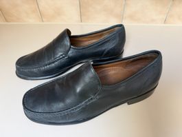 Herren Loafers Sioux Leder Schwarz Grösse 42 | 8 1/2