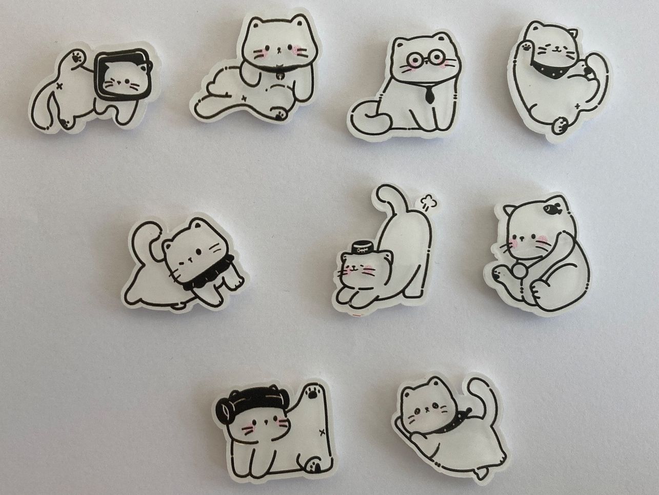 Calamite: Kühlschrankmagnete Katzen 9er Set – Usato da Bern venduto da yla_88nl