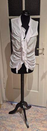 Sommerliche, leichte Bluse MAC AUREL Gr. 34, helles Flieder