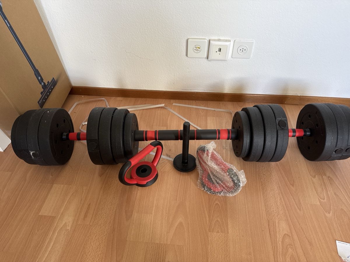 Gonser Manubri & Pesi: Hantel set 1-40kg Ab 1.-  – Nuovo (secondo la descrizione) da Emmenbrücke venduto da Salamanter63