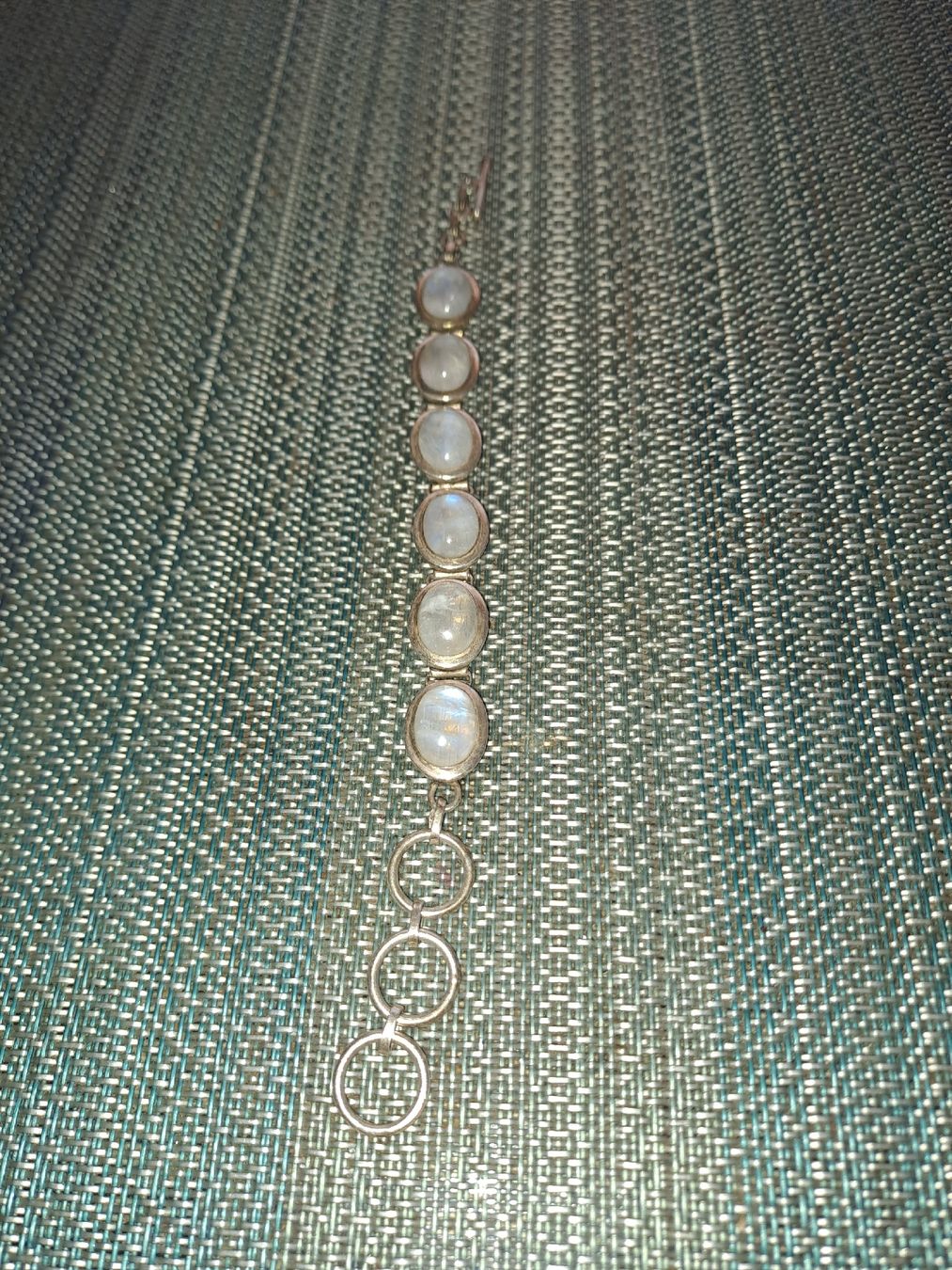 Bracciali & Braccialetti: Mondstein Armband, 925 Silber, Länge 19cm – Usato da Belp venduto da bea_2752