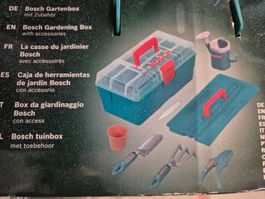 Bosch Gartenbox mit Zubehör, Spielzeug für kleine Gärtner